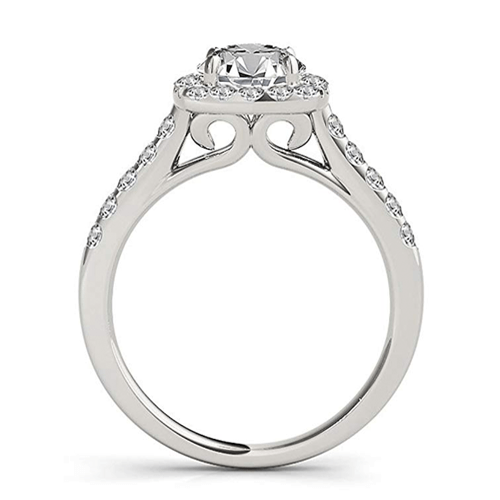 JASCINA - White Diamond 14K White-Gold Promise Ring 3